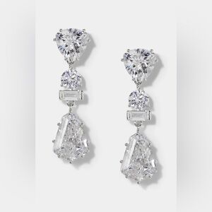 Nadri LUXOR KITE CZ DROP EARRINGS